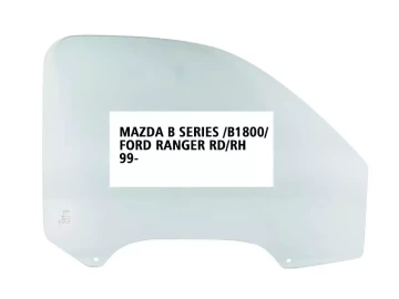 Sideglass Mazda B Series/B1800/BT50/Ford Ranger FD/RH 99-